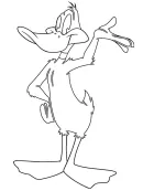 Looney Tunes kleurplaat 4